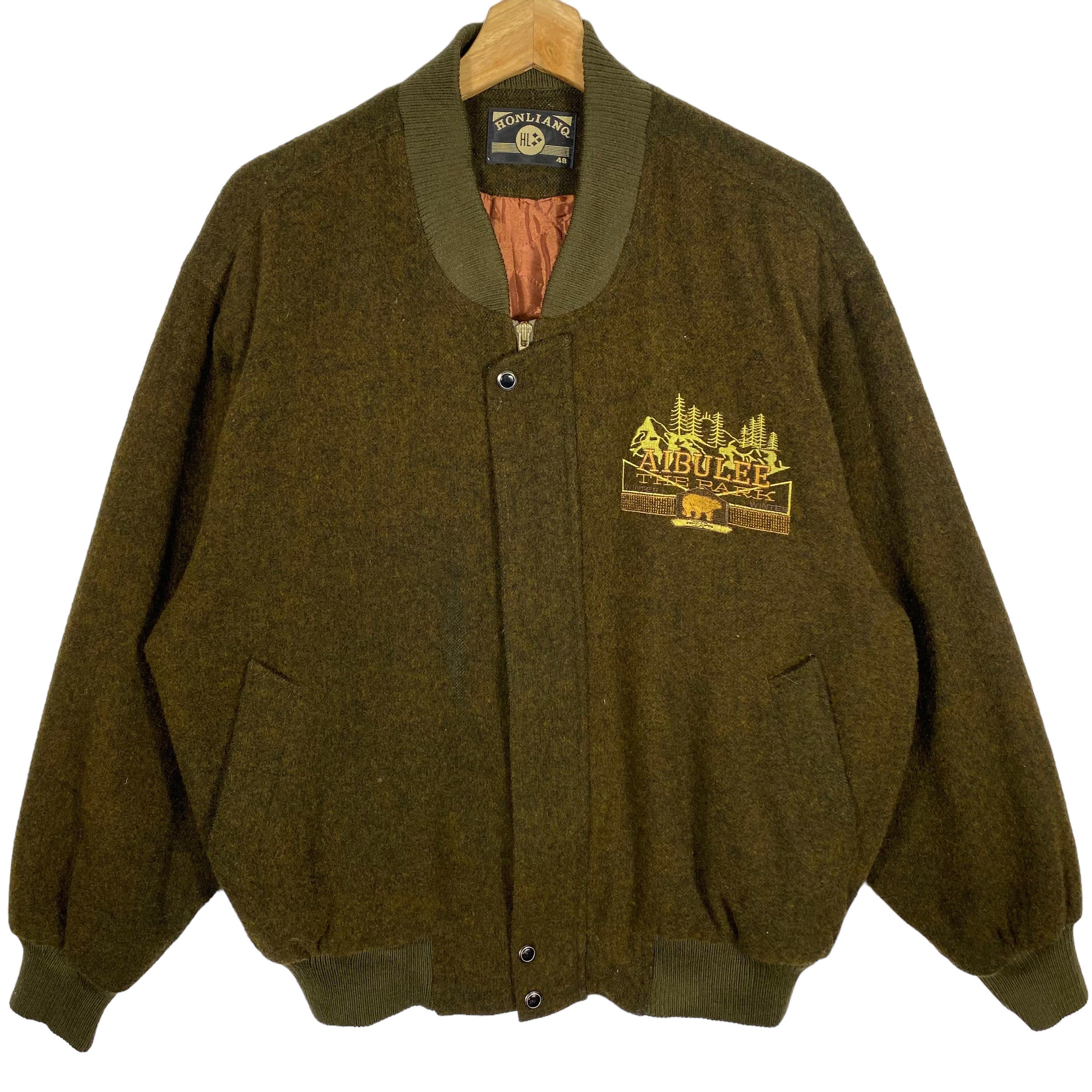 ジャケット・アウター (vintage)90s grass men's wool  jacket Vintage Field & Stream Wool Jacket SZ 36 – The Barn Owl