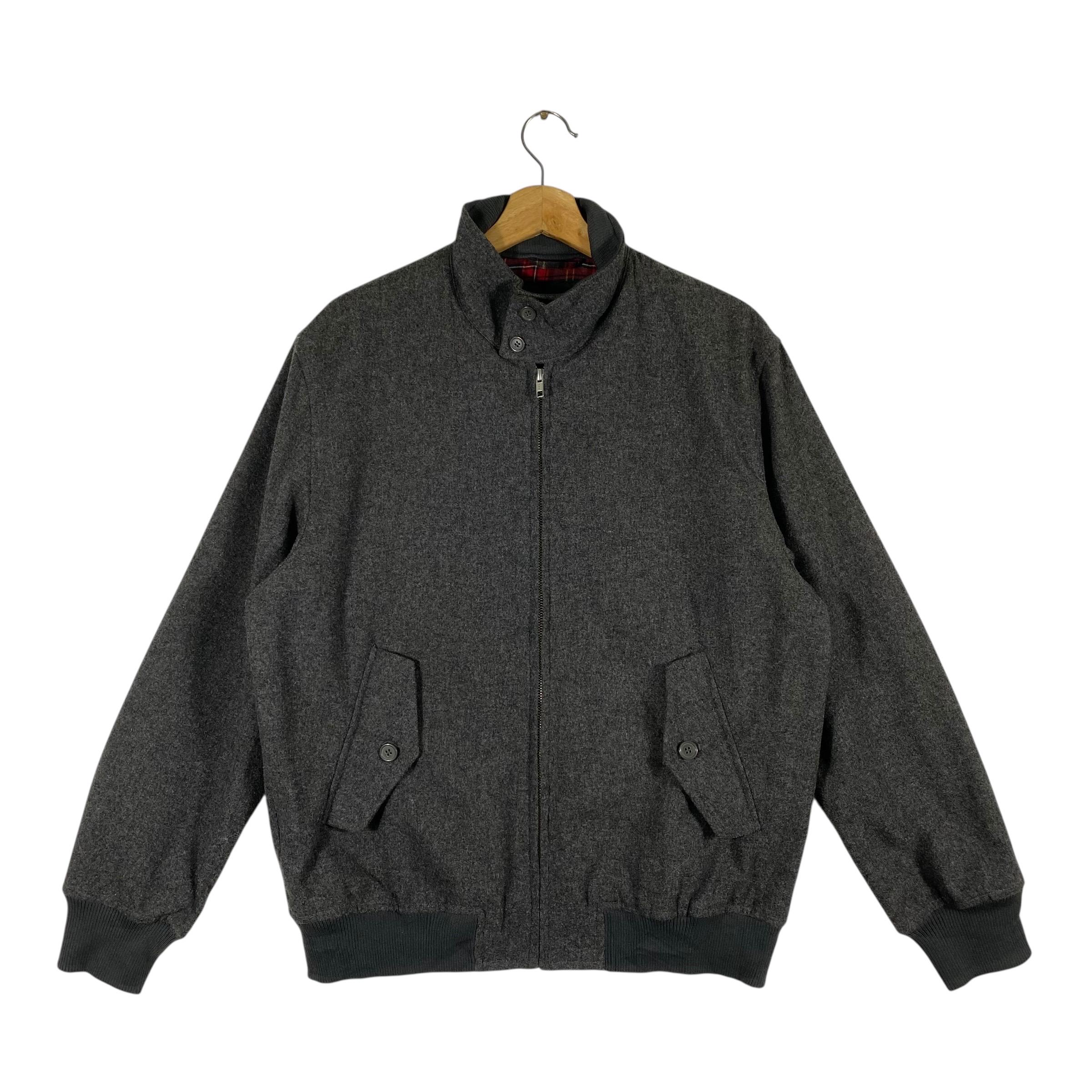 Vintage Chester Bro's Harrington Jacket L Size Grey Colour Colour