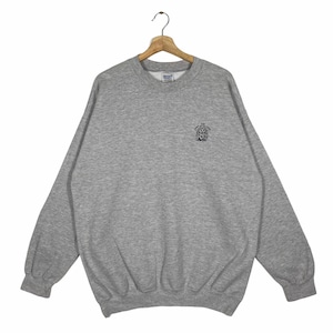 Vintage The Wet Dog Cape Sweatshirt L maat grijze kleur