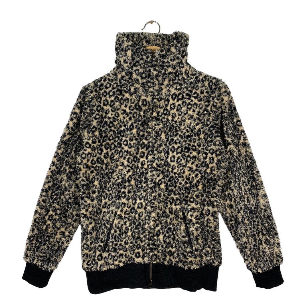 柄物好き必見】leopard jacket vintage ジャケット・アウター