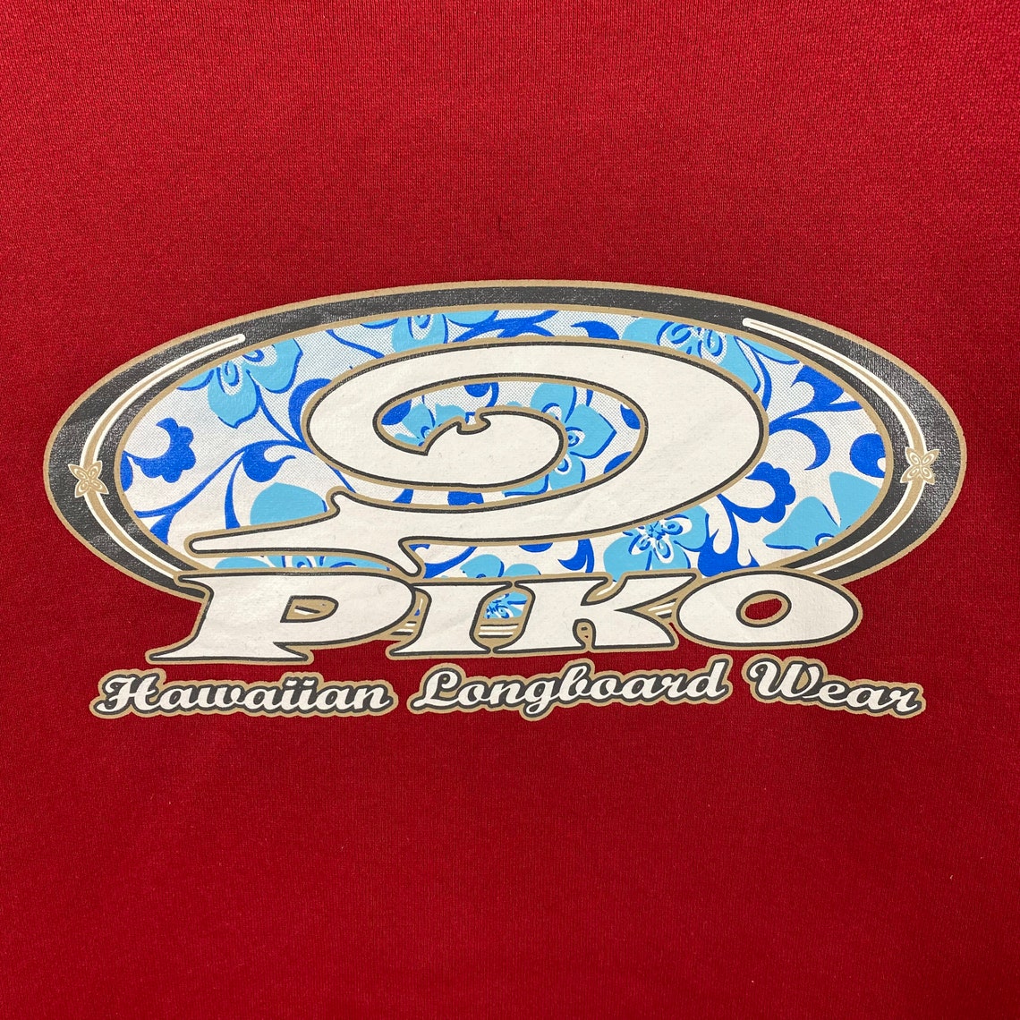 Vintage Piko Hawaiian Longboard Wear Sweatshirt Size L Color Etsy