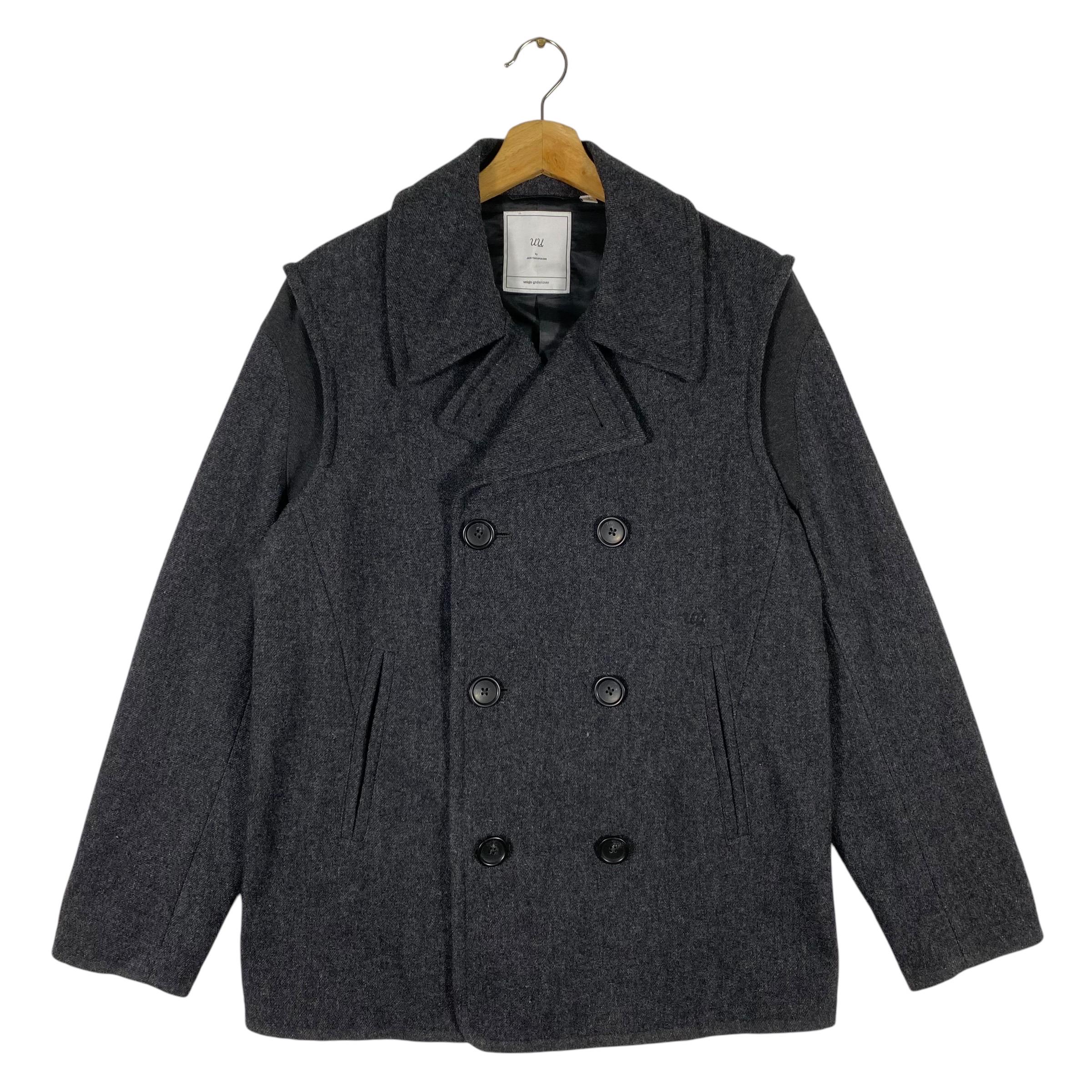 Undercover Jun Takahashi Wool Double Breasted Jacket - Grey, L (Fits M)