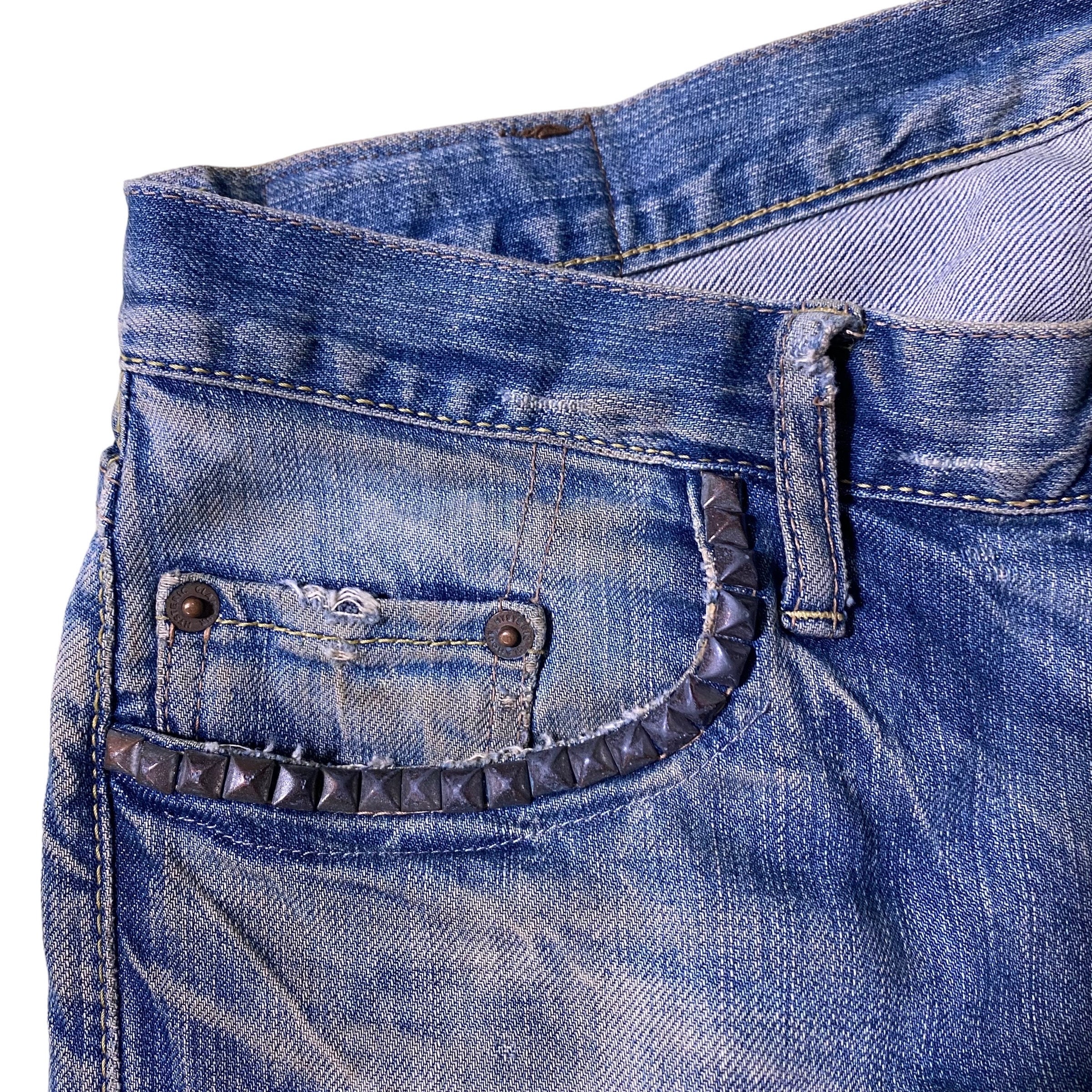 ヴィンテージ ヒステリックグラマー ダメージ加工デニム サイズ 30