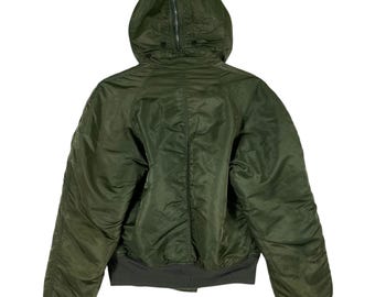Vintage Alpha Industries Flying Man's Heavy N-2B Bomber Hoodie