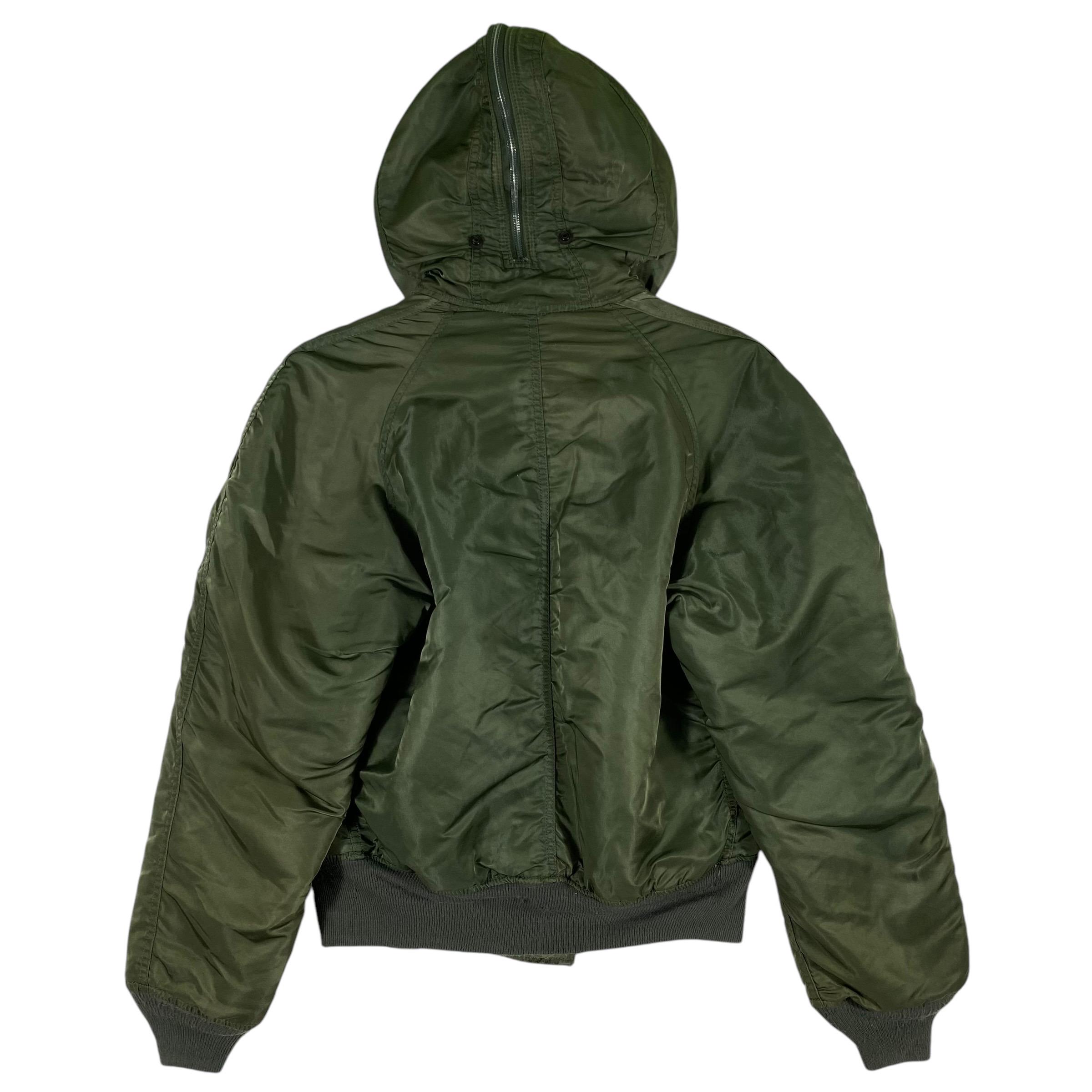 ALPHA INDUSTRIES FLYING ジャケット Mサイズ　緑 Vintage Alpha Industries Flying Man's Heavy N-2B Bomber