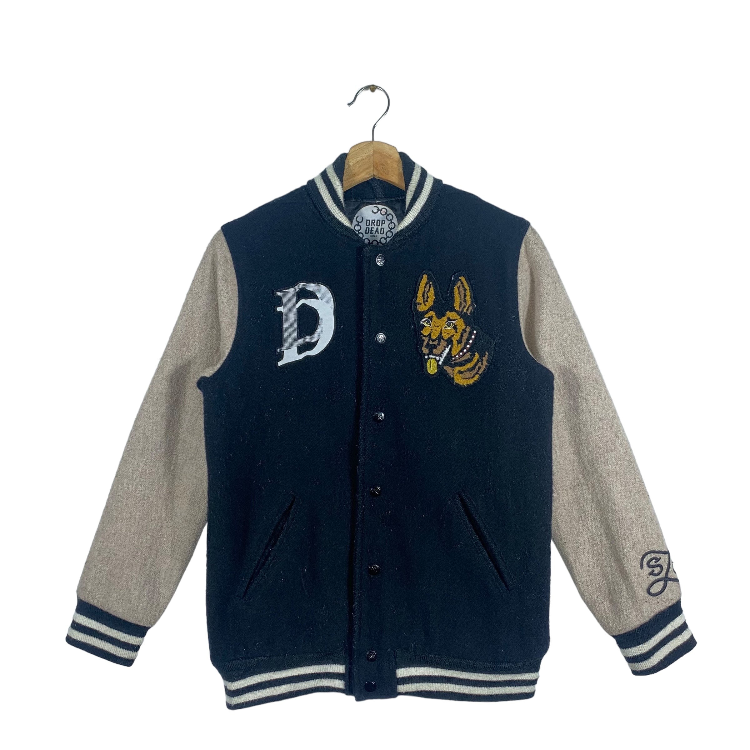 Vintage Drop Dead Guys Varsity Wool Button Jacket XS Size Vintage Drop Dead Guys Varsity Wool Button Jacket XS Size