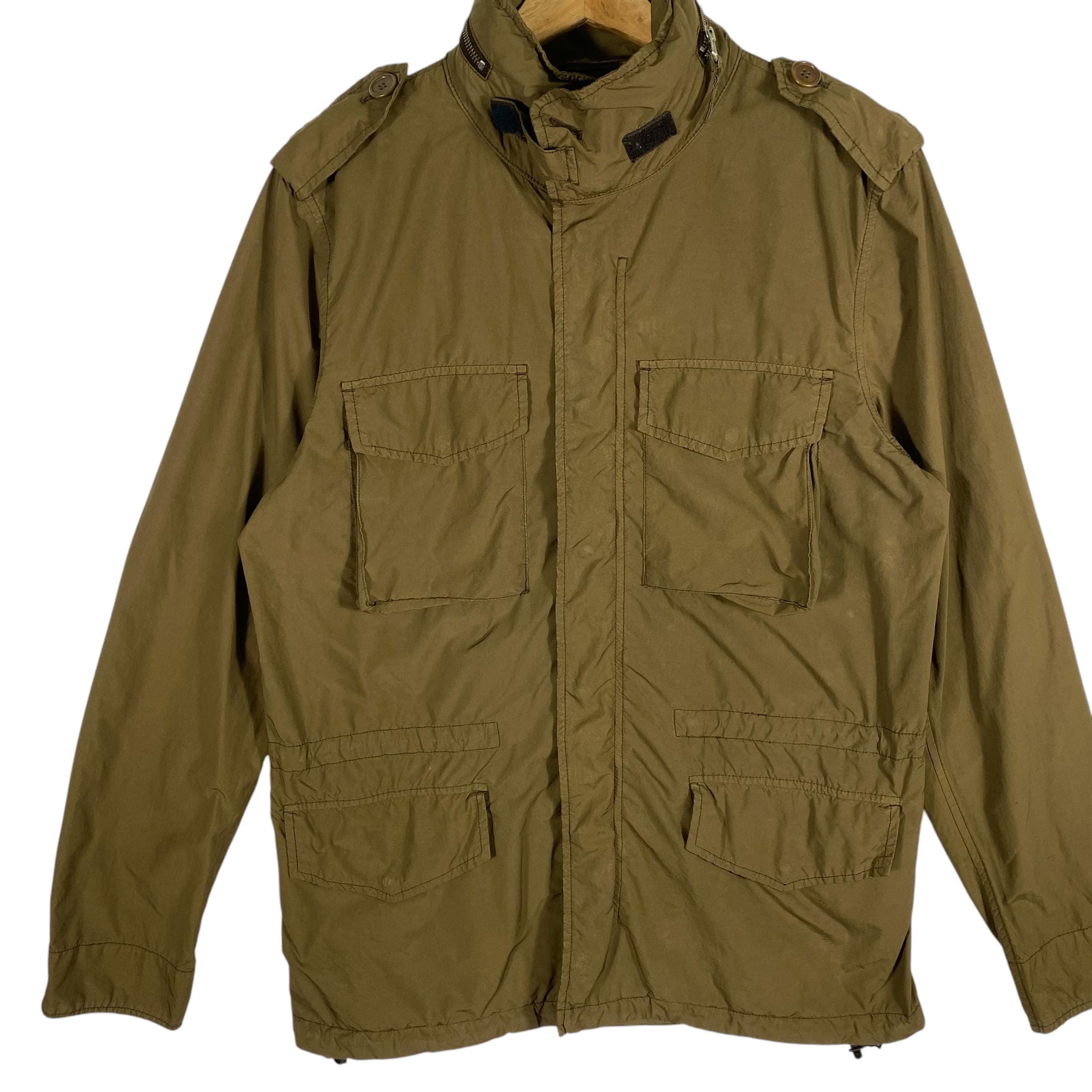 Aspesi Field Jacket Minifield Vento Military Green S Size but to