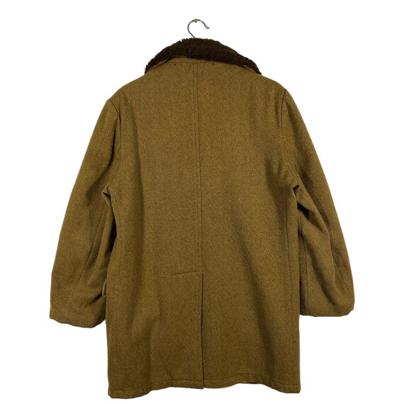 70’s Wool Rich Wool Jacket Vtg 60s 70s Woolrich Wool Jacket Blue Brown M Zip up Plush