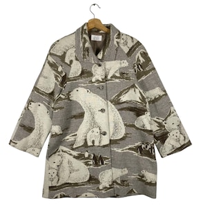 希少 ノルウェー製 ビンテージ 白熊ジャケット(メンズも可) 2025年最新Yahoo!オークション -ノルウェー ジャケットの中古品