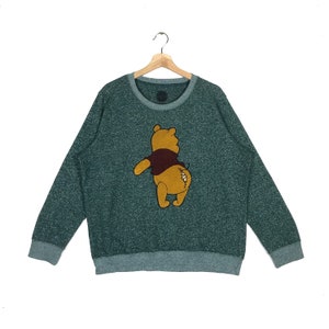 Felpa Vintage Pooh L Siaz Colore Verde