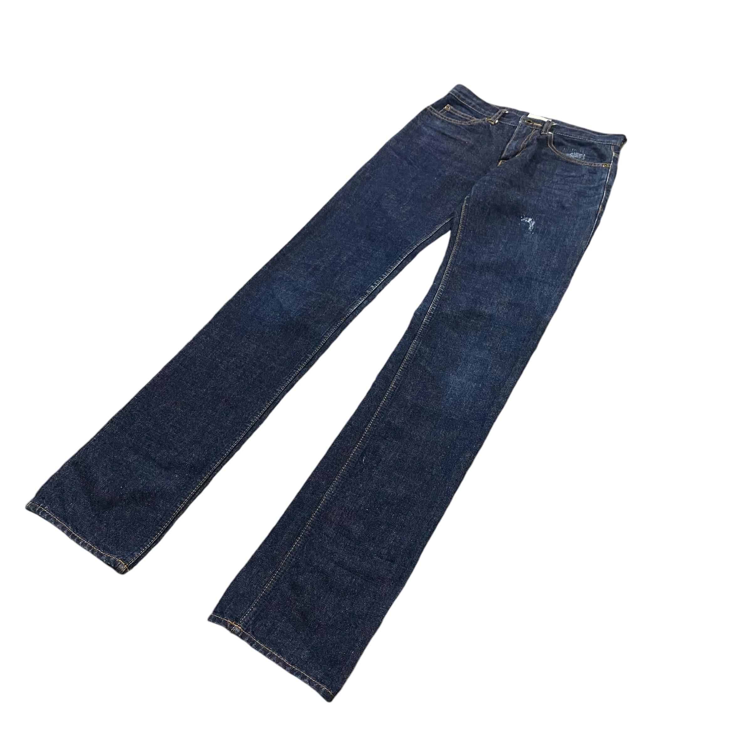 パンツ HYSTERIC GLAMOR damage denim pants M Vintage Hysteric Glamour Jeans Size 26 Colour Blueblack - Etsy