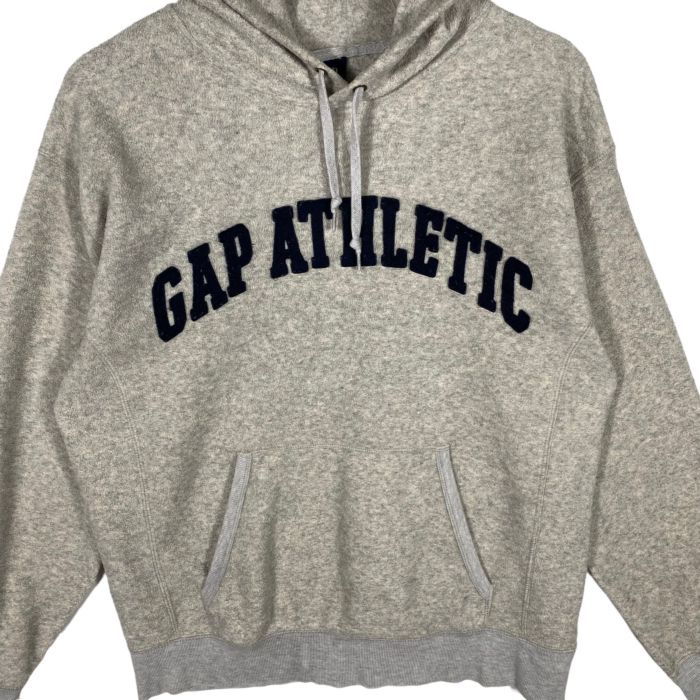 Vintage Gap Athletic Fleece Hoodie Sweatshirt S Size but to Vintage Gap Athletic Fleece Hoodie Sweatshirt S Size but to