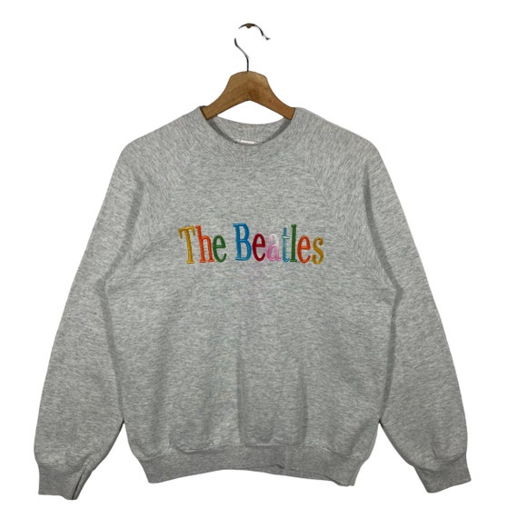 Sweat-shirt brodé The Beatles vintage des années 90, taille M mais 