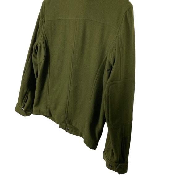 ジャケット・アウター 00s old GAP wool stadium jumper olive s Vintage Gap Wool Zipper/button Jacket S Size Olive Colour - Etsy