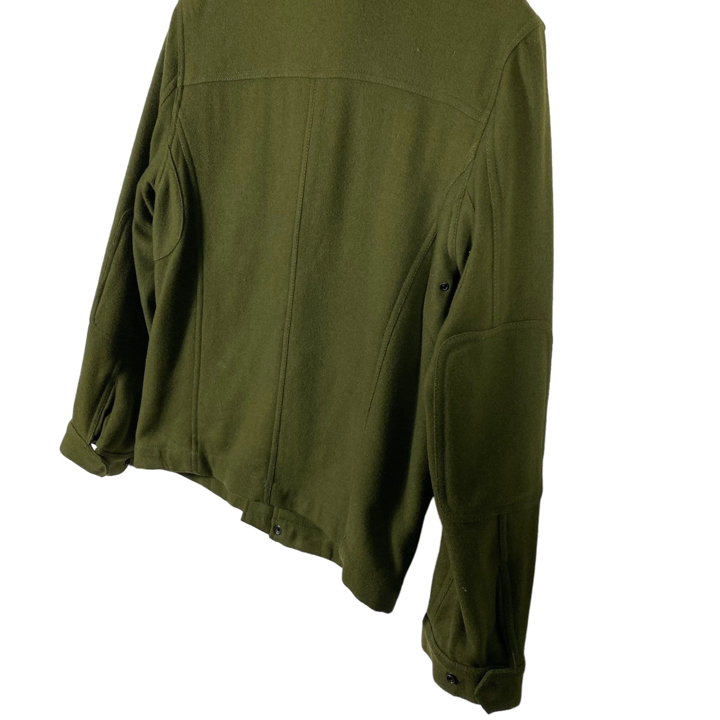 ジャケット・アウター 00s old GAP wool stadium jumper olive s Vintage Gap Wool Zipper/button Jacket S Size Olive Colour - Etsy