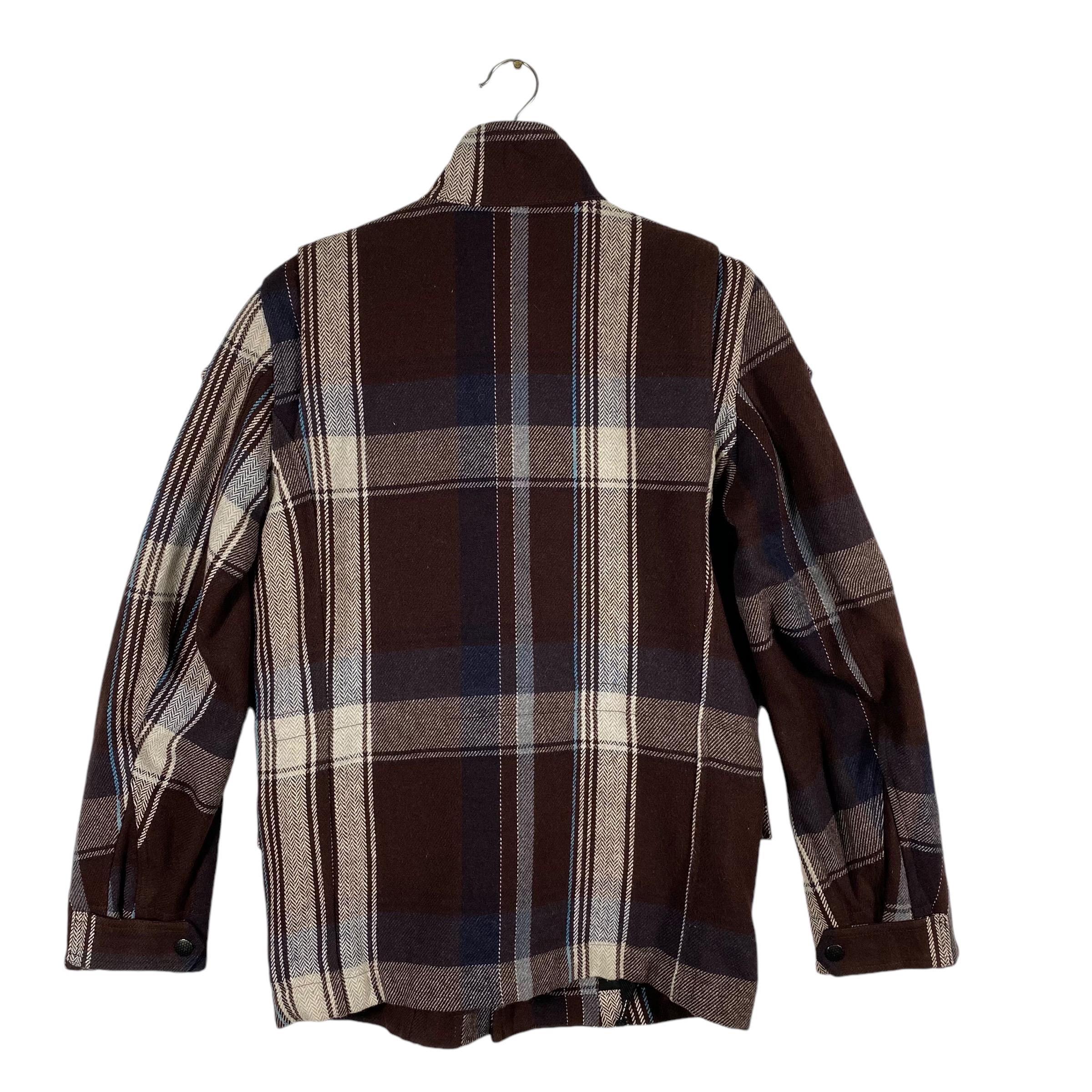 Vintage Diesel Wool Button/zipper Jacket S Size Brown Colour - Etsy