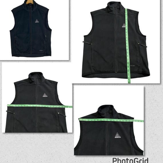 Nike Acg Fleece Zipper Vest S Size Black Colour - Etsy Israel