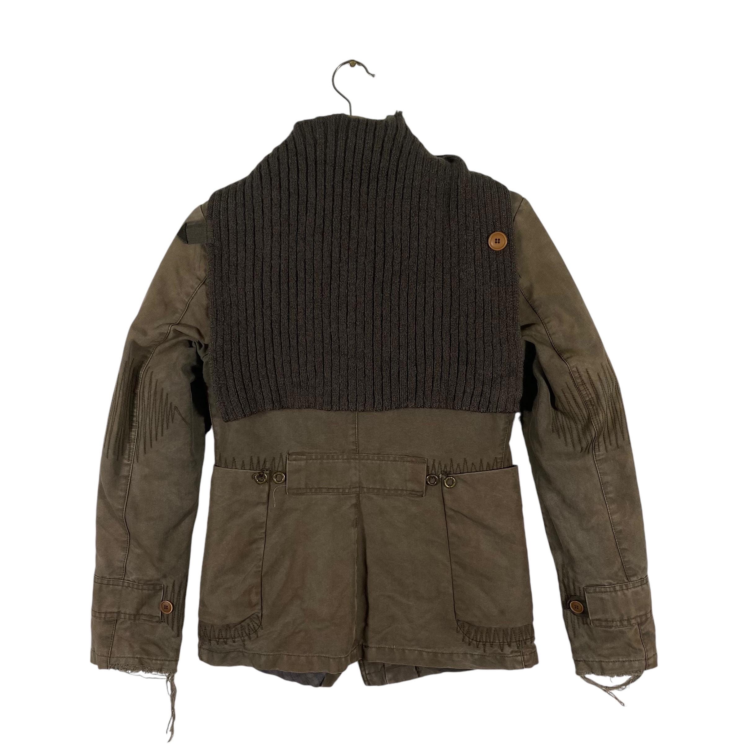 corpo nove イタリア製 レザージャケット Vintage Corpo Nove Italy Hoodie Asymmetric Biker Jacket Size 38 (S