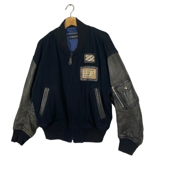 ジャケット・アウター classiclogo nylon varsity jacket 1990s Volvo 