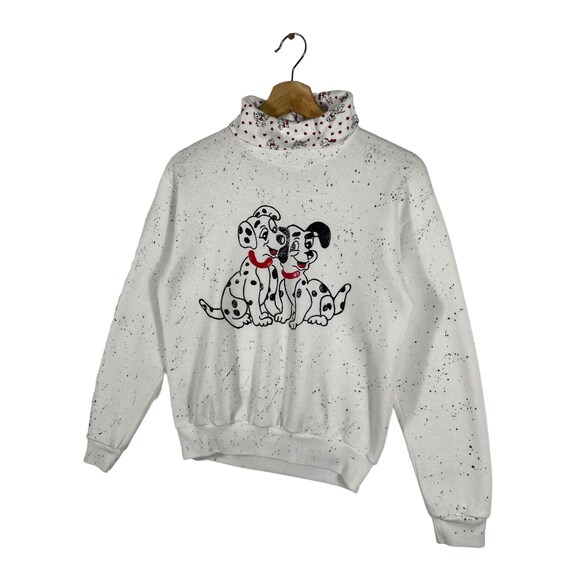 Vintage 90s One Hundred and One Dalmatians Sweatshirt Kids L Size