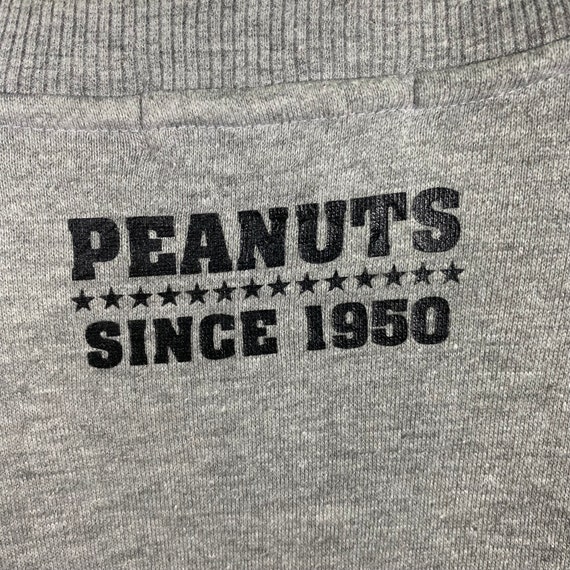 Vintage Snoopy Peanuts Sweatshirt M Size Grey Colour - Etsy