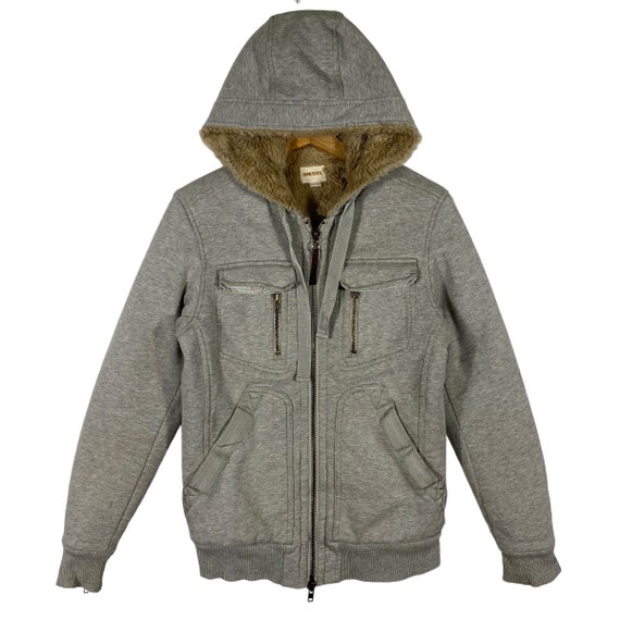 Mens faux fur lined hoodie new arrivals