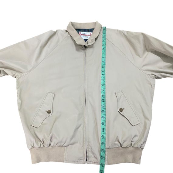 Vintage Mcgregor Harrington Jacket L Size Brown Colour - Etsy