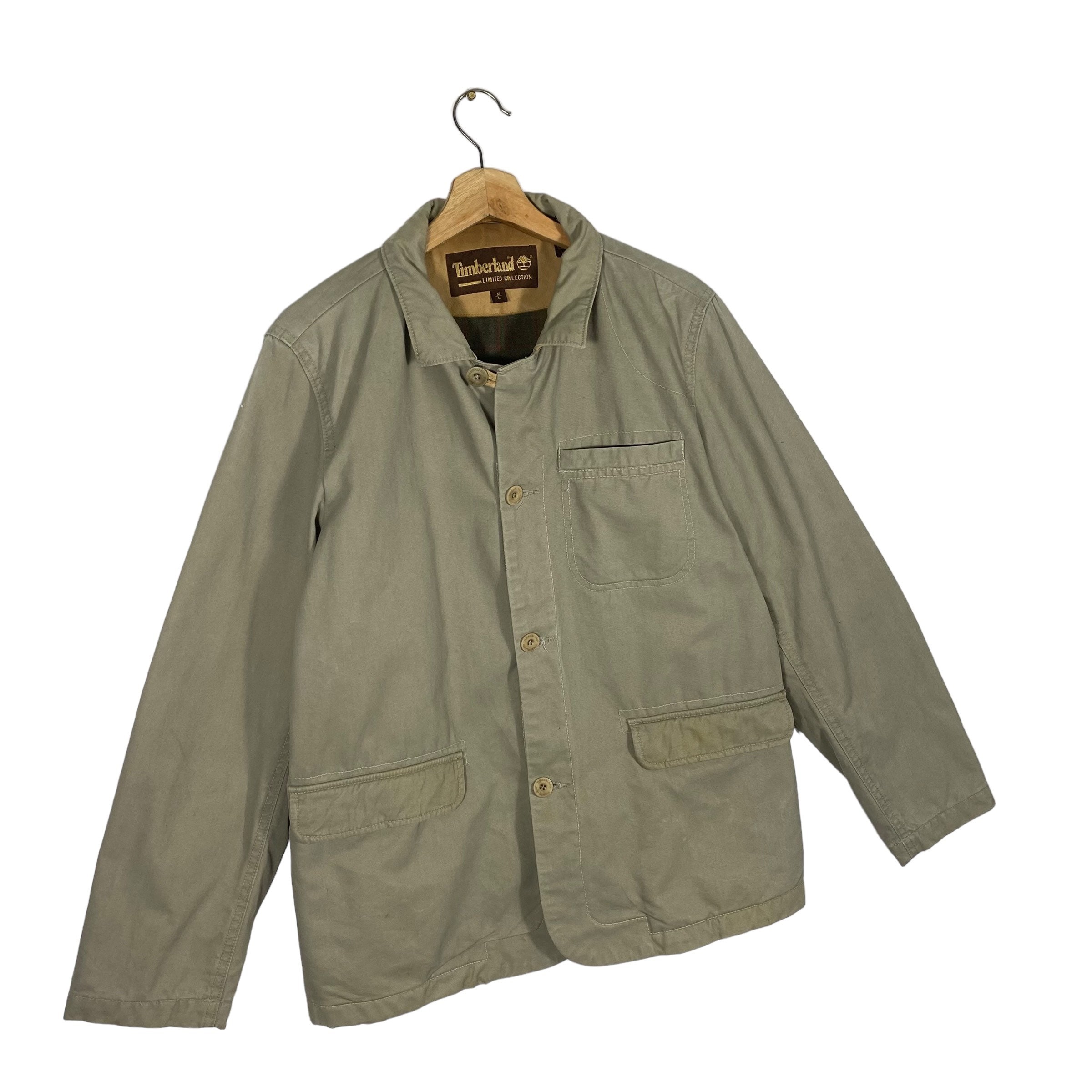Vintage Timberland Limited Collection Button Jacket M Size Vintage Timberland Limited Collection Button Jacket M Size