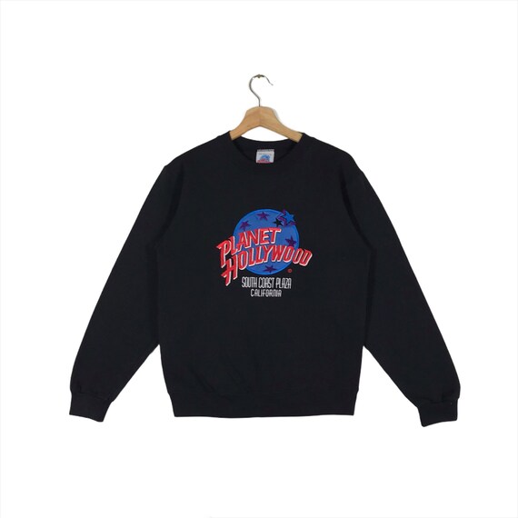 Vintage Planet Hollywood Sweatshirt S Size Black Colour - Etsy Canada
