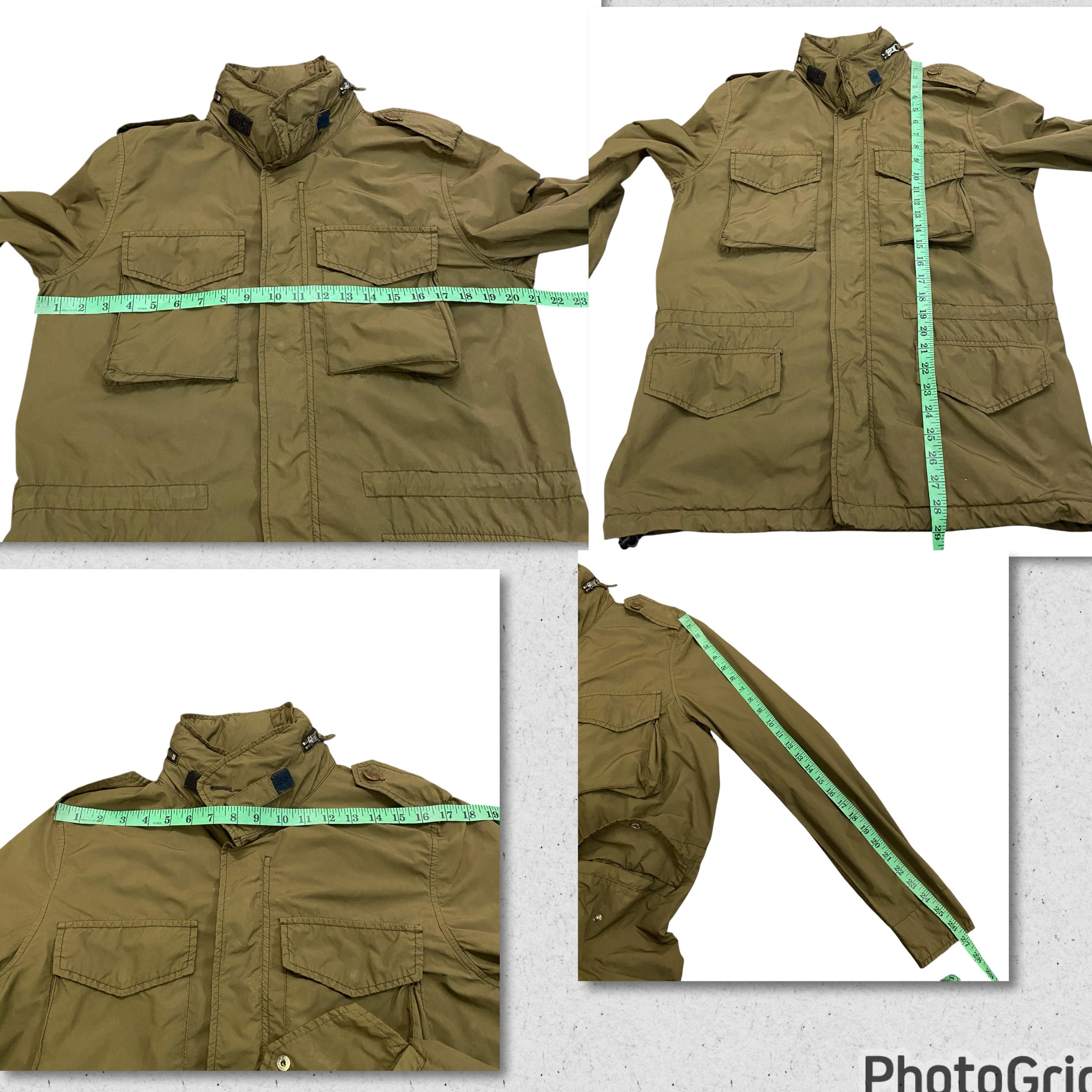 Aspesi Field Jacket Minifield Vento Military Green S Size but to