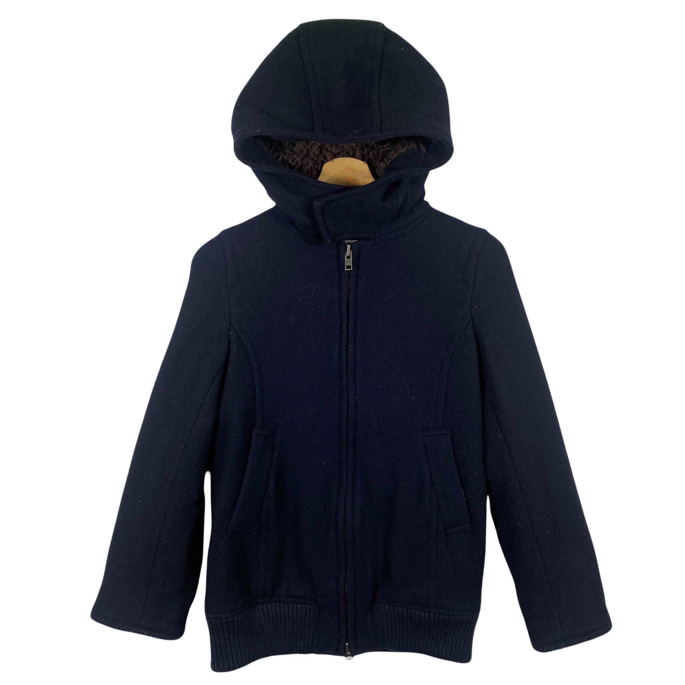 archive SUNAO KUWAHARAzip-up wool sweat