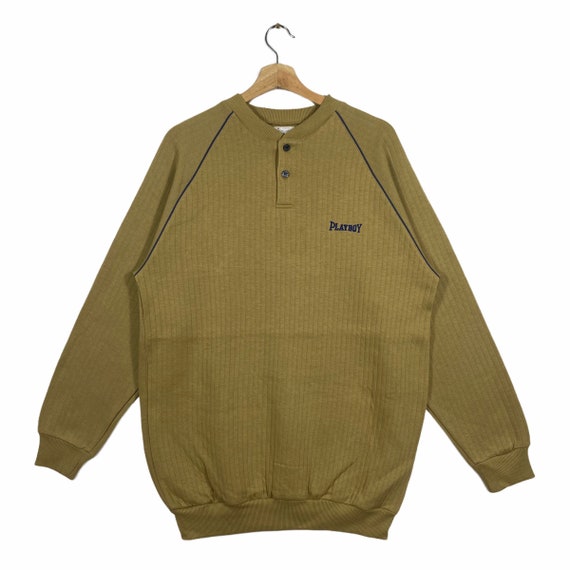 brown playboy sweatshirt