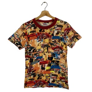 HYSTERIC GLAMOUR 半袖Tシャツ　アメリカ　90s ヴィンテージ Vintage 90s Hysteric Glamour Full Print Sexy Tee - Etsy