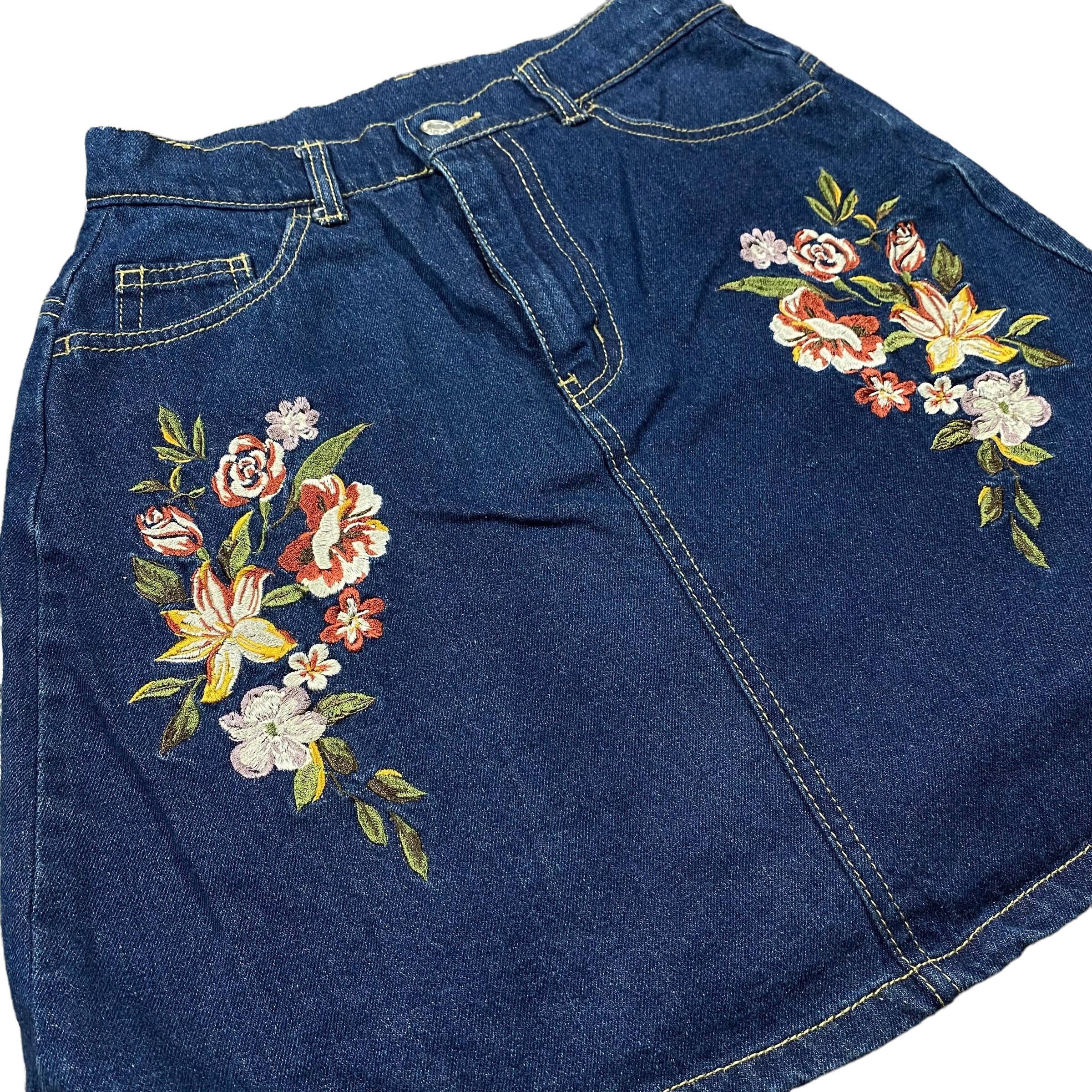 Vintage E Hyphen World Gellery Jeans Mini Skirts - Etsy