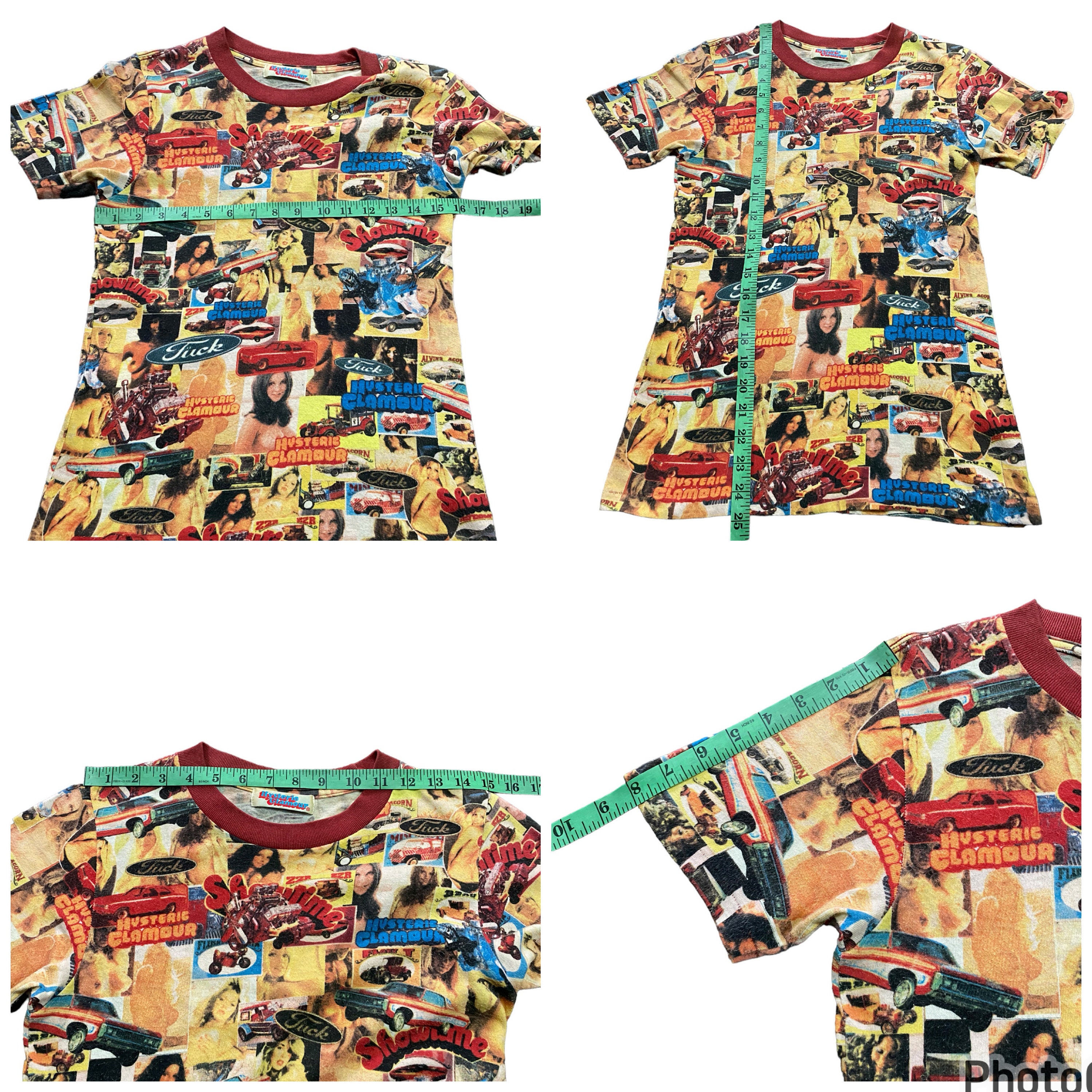 hysteric glamor 90s カットソー HYSTERIC GLAMOUR | 1990S DISTRESSED GRAPHIC | Depop