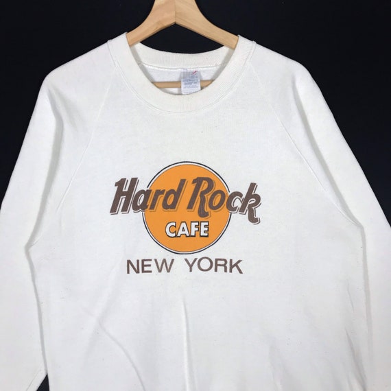 Vintage 90s Hard Rock Cafe New York XL Size But F… - image 2