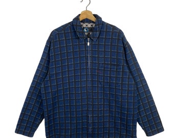 Vintage T&C Surf Designs Zipper Jacket Storlek Blå Färg