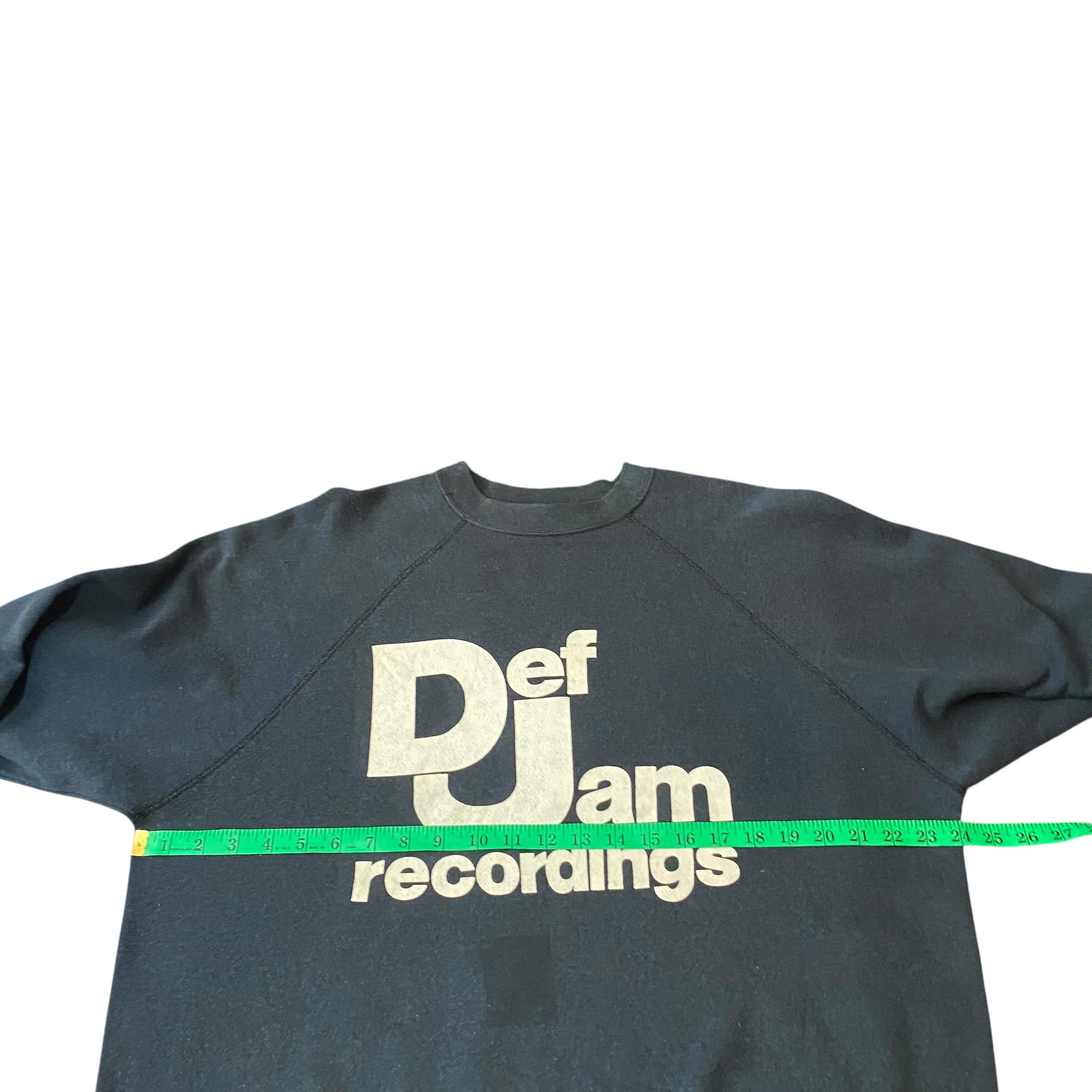 ヴィンテージ 80年代 Def Jam Recordings スウェットシャツ Lサイズ