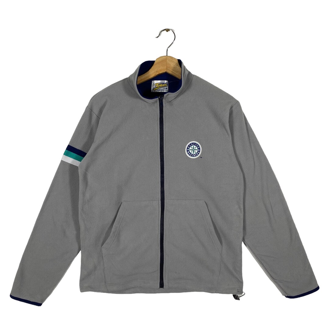 ヴィンテージ シアトル マリナーズ フリース ジッパー ジャケット S
