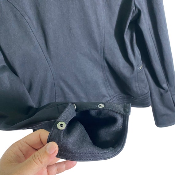 Vintage Sonia Rykiel Button Jacket Size 40 (s) Black Colour
