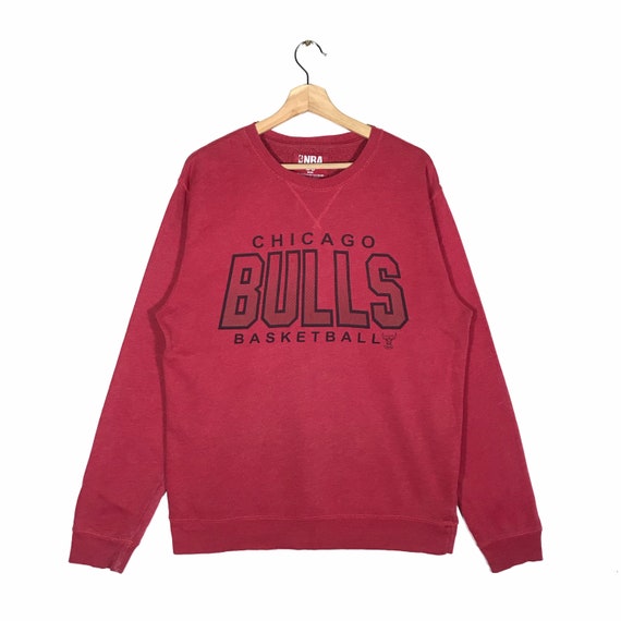 Vintage Chicago Bulls Basketball Sweatshirt L Siz… - image 1