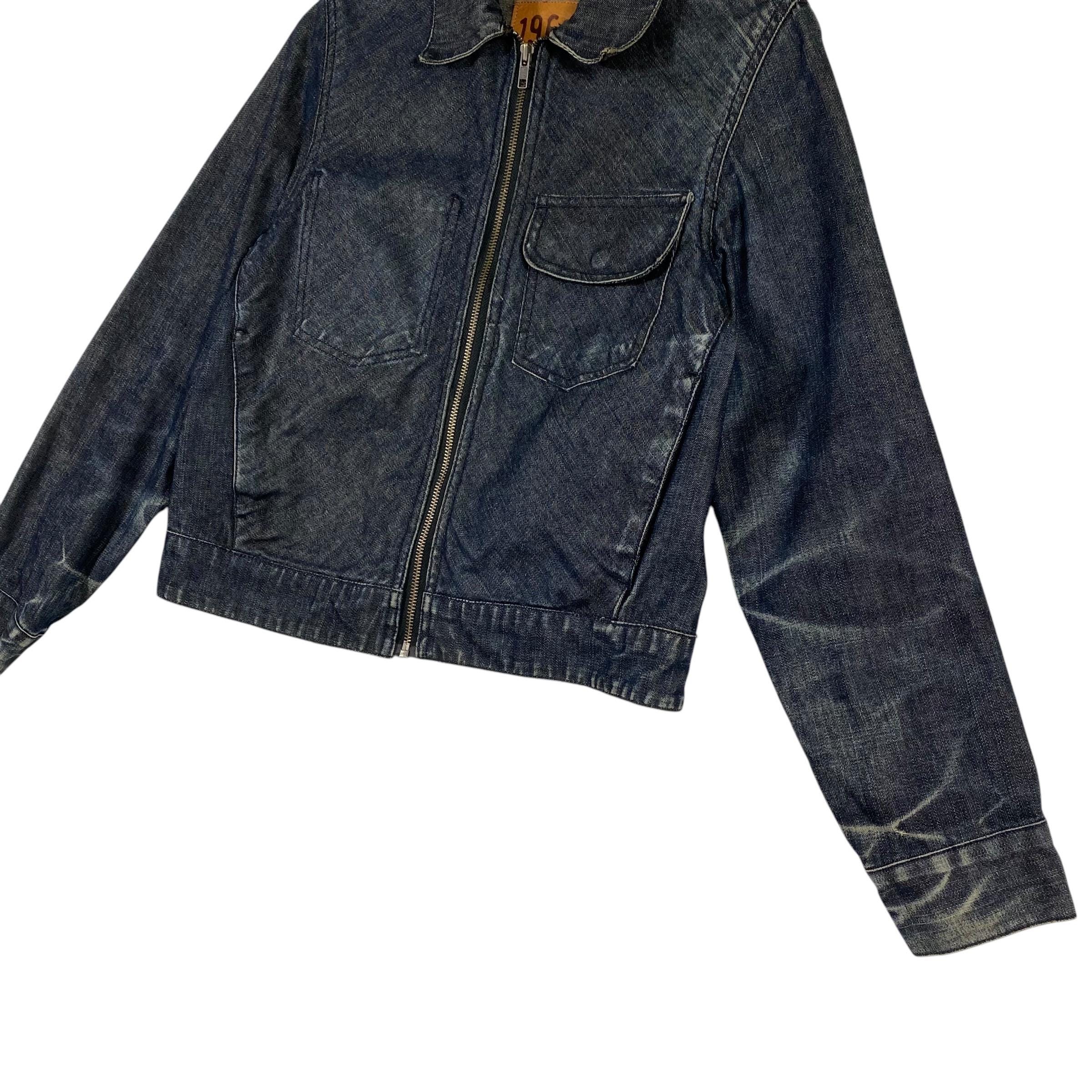 Vintage Gap Cross Cut Zipper Jacket S Size Blue Black Colour - Etsy