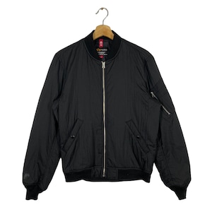 Vintage Alpha Industries Bomber Jacket M Size Black Colour