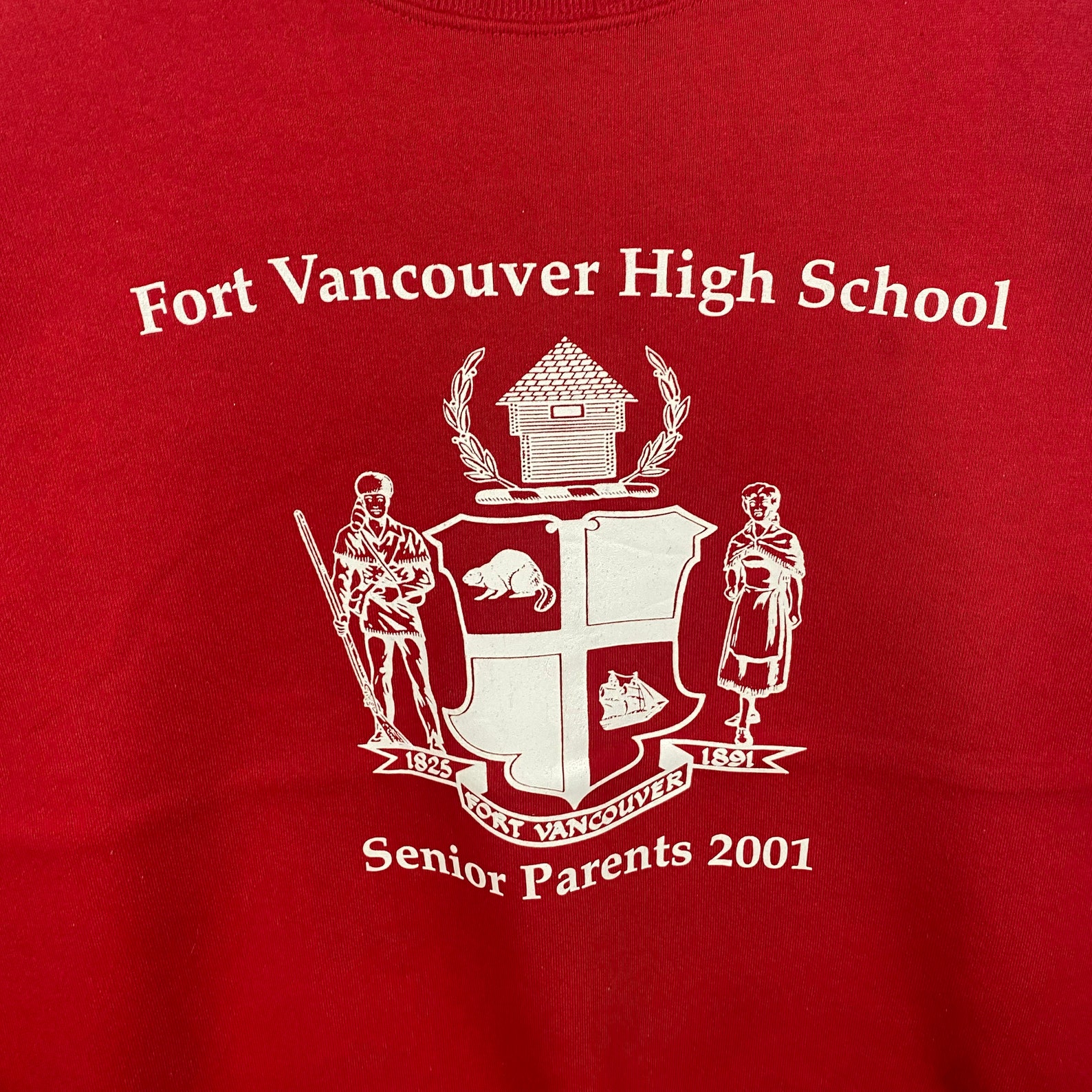 Vintage Fort Vancouver High School Sweatshirt Etsy