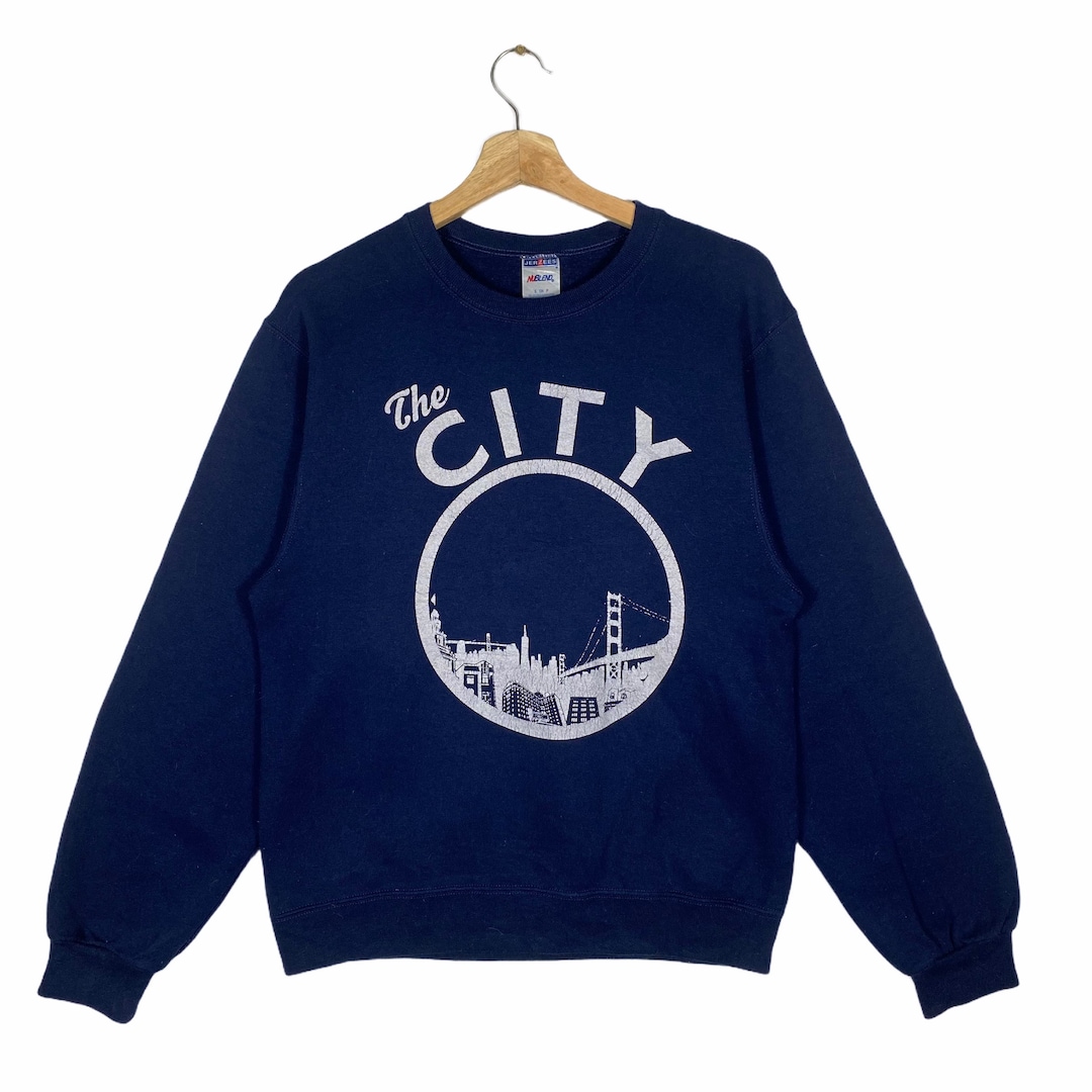 Vintage the City Sweatshirt S Size Navyblue Colour Etsy UK