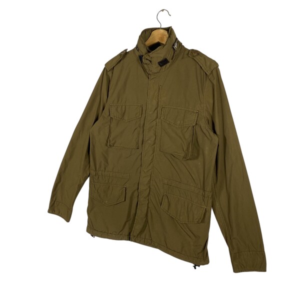 Aspesi Field Jacket Minifield Vento Military Green S Size but to