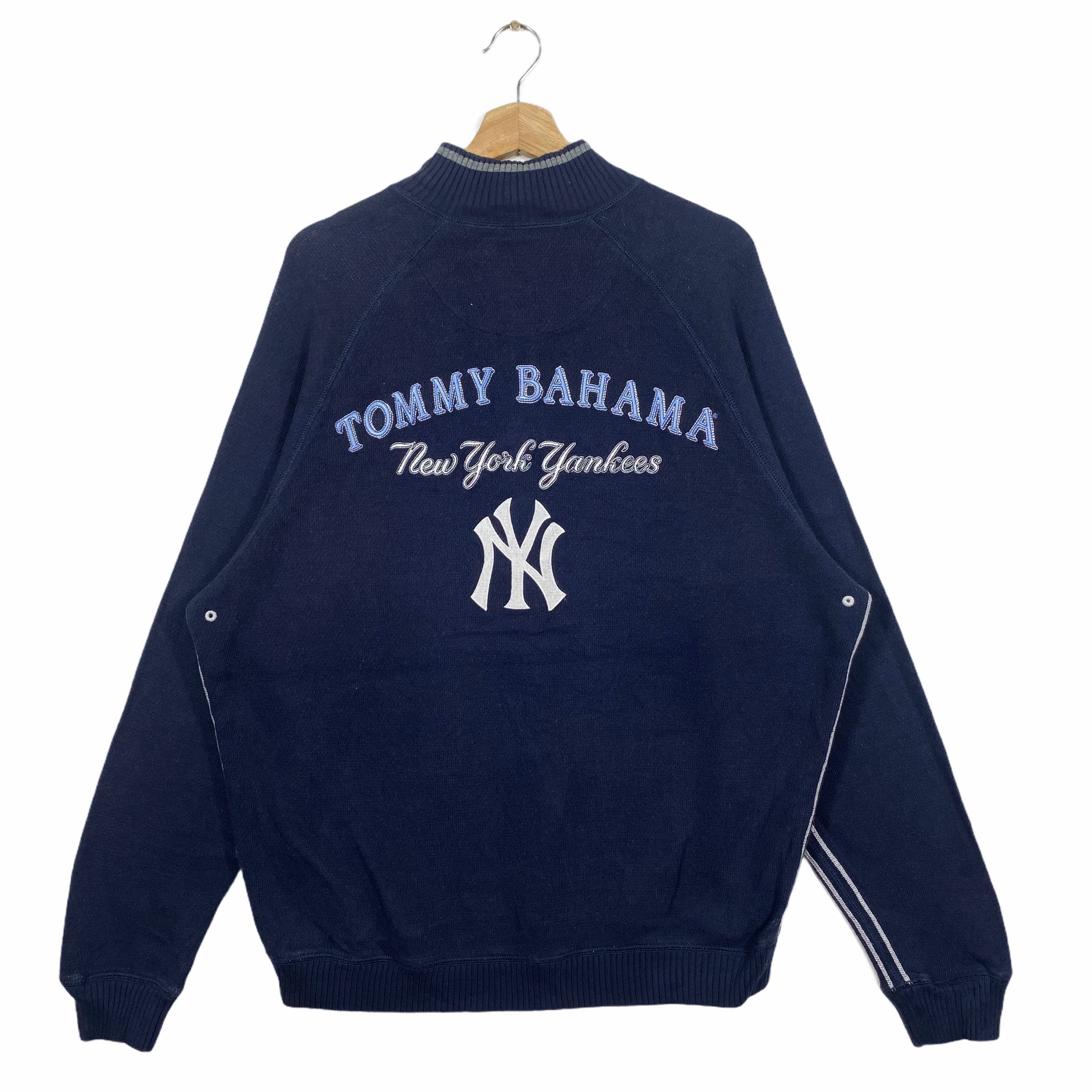 Vinatge Tommy Bahama MLB New York Yankees Half Zip Sweatshirt