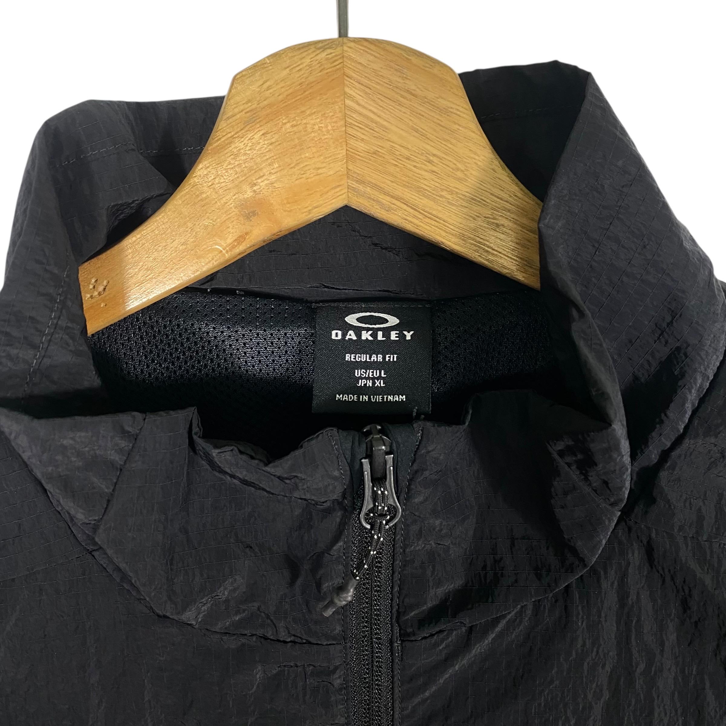 Oakley Enhance Wind Zipper Jacket L Size Black Colour - Etsy