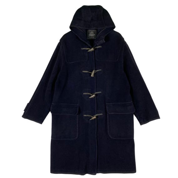 Vintage Gloverall Duffle Coat L Size Navyblue Colour - Etsy