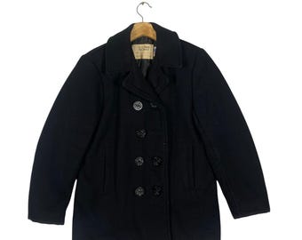 90s USA製 MFG SCHOTT U.S. 740N Pea Jacket Vintage 90s Schott Pea Jacket Vintage 90s Schott U.S.740N Pea